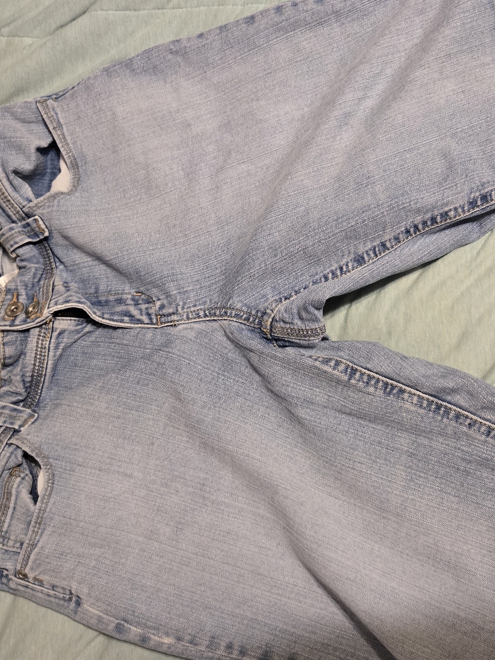 liz & co. Light Blue Women's Denim Jean Shorts